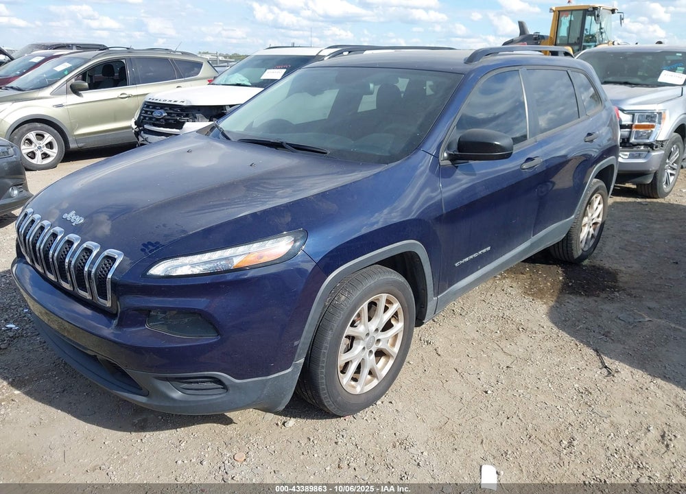 2015 JEEP CHEROKEE VIN: 1C4PJLAB0FW607728