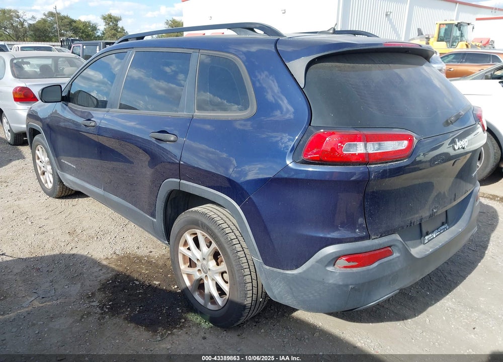 2015 JEEP CHEROKEE VIN: 1C4PJLAB0FW607728