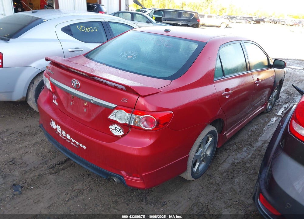 2011 TOYOTA COROLLA VIN: 2T1BU4EE8BC613307
