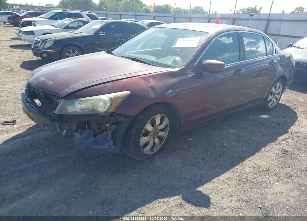 2008 HONDA ACCORD 2.4 EX VIN: 1HGCP26738A029119
