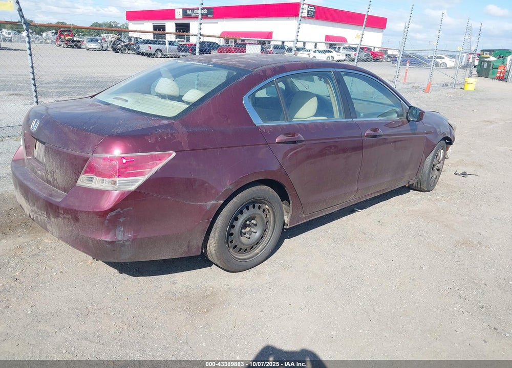2008 HONDA ACCORD 2.4 EX VIN: 1HGCP26738A029119