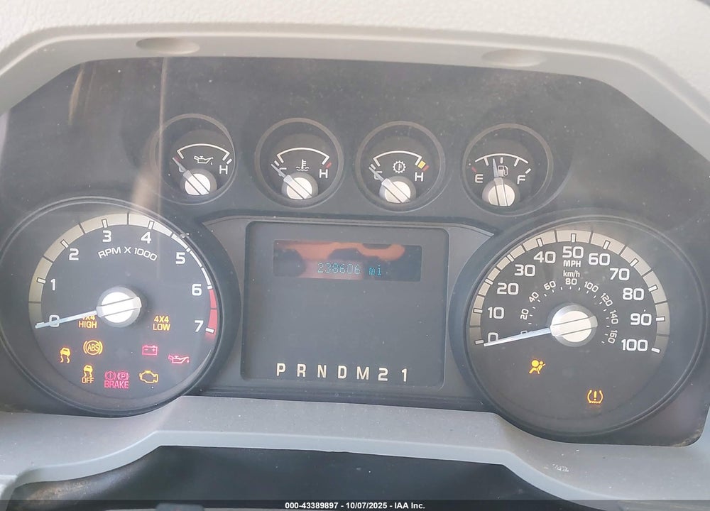 2012 FORD F-250 VIN: 1FT7X2B69CEC15665