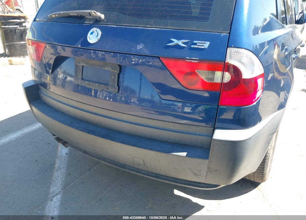 2004 BMW X3 3.0I VIN: WBXPA93494WA60608