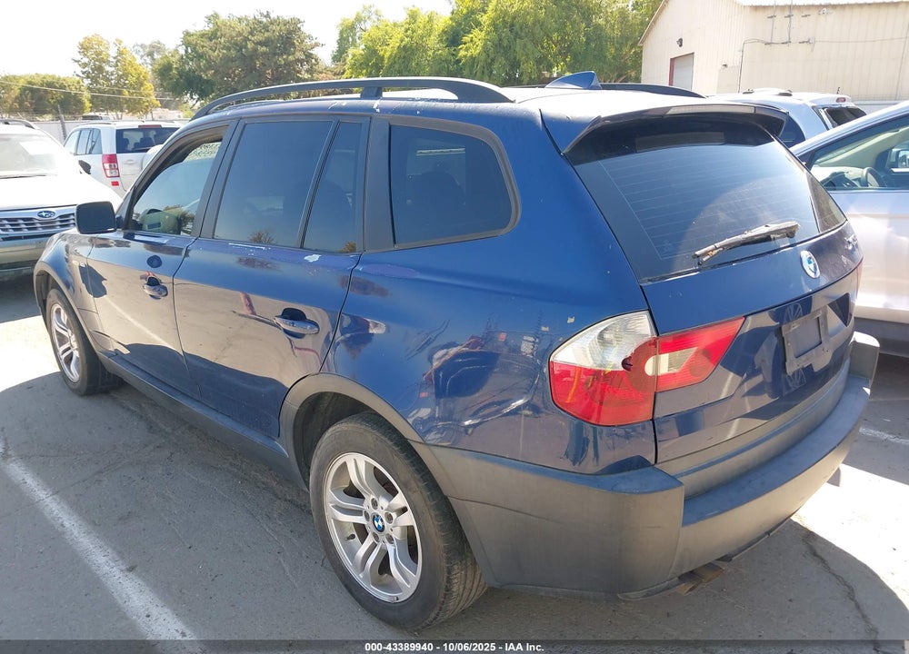 2004 BMW X3 3.0I VIN: WBXPA93494WA60608