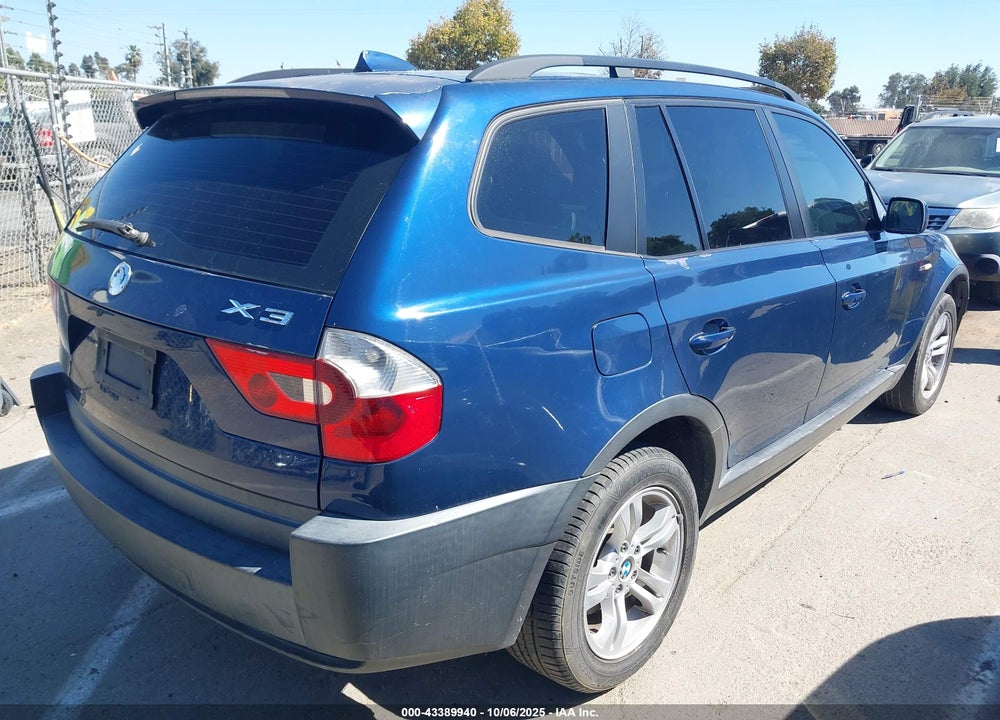 2004 BMW X3 3.0I VIN: WBXPA93494WA60608