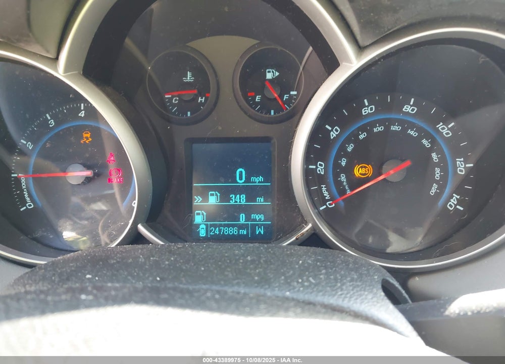2012 CHEVROLET CRUZE VIN: 1G1PD5SH0C7330339