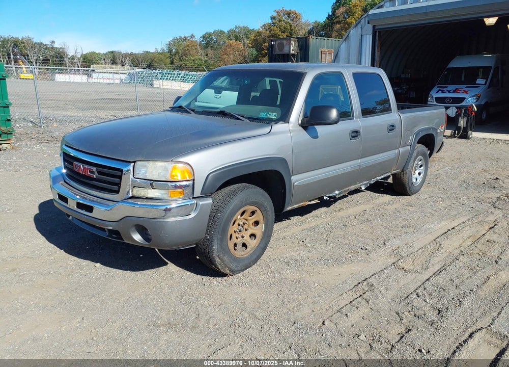 2006 GMC SIERRA 1500 VIN: 2GTEK13V061180252