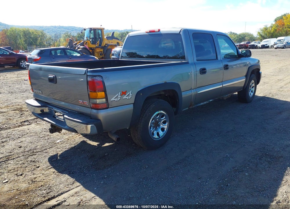 2006 GMC SIERRA 1500 VIN: 2GTEK13V061180252
