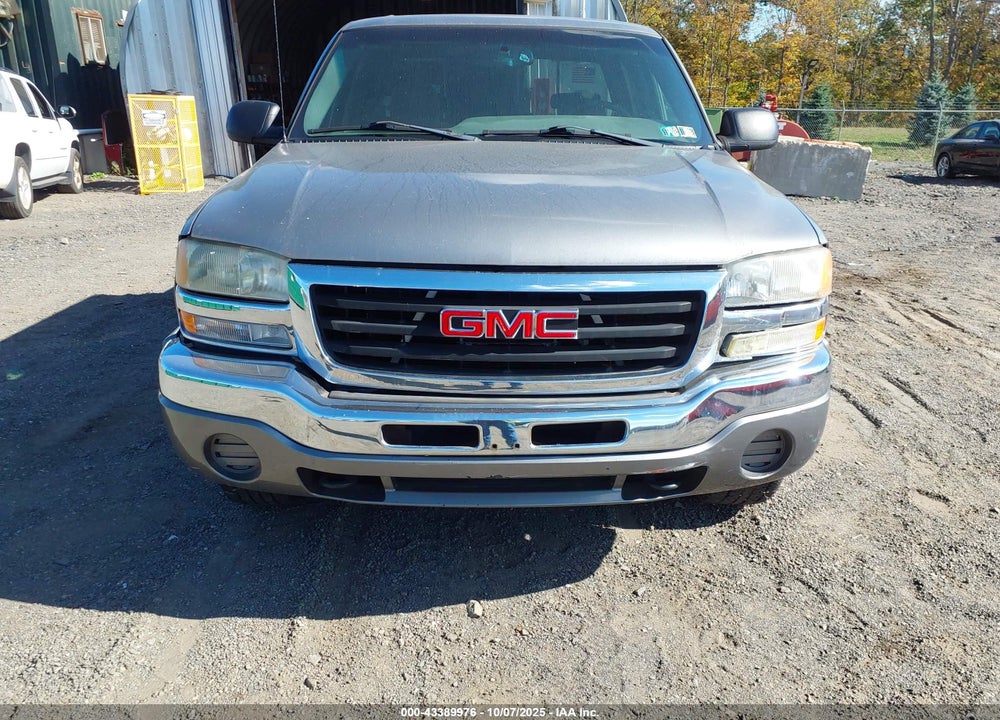 2006 GMC SIERRA 1500 VIN: 2GTEK13V061180252