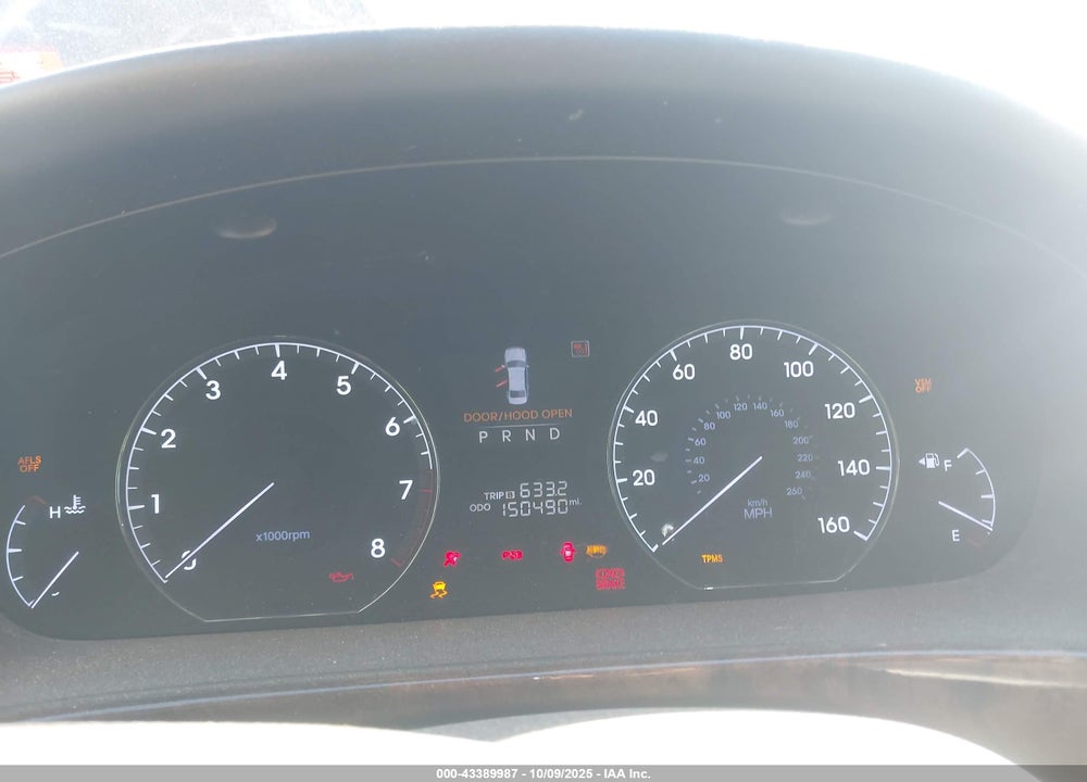 2011 HYUNDAI EQUUS VIN: KMHGH4JF0BU041642