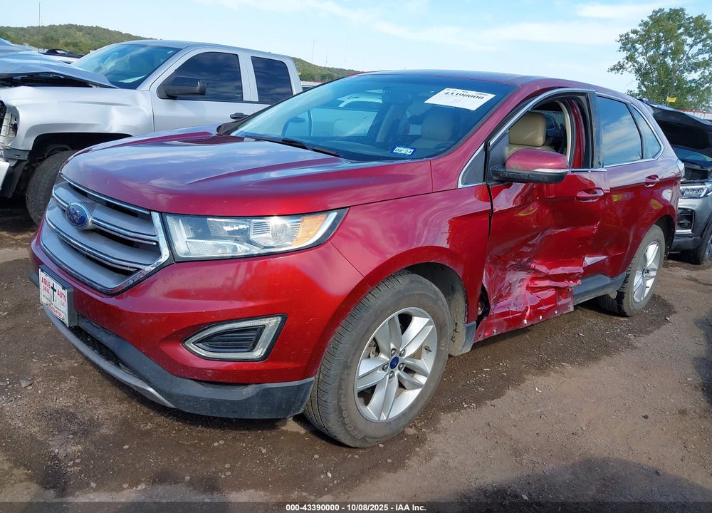 2017 FORD EDGE SEL VIN: 2FMPK3J91HBC54524
