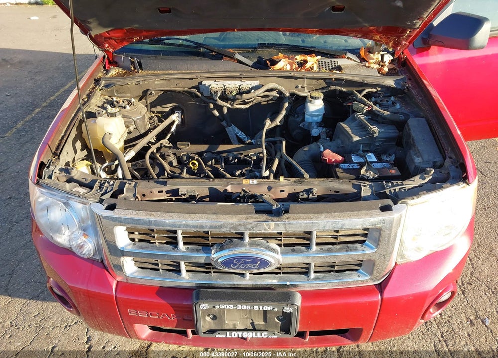 2010 FORD ESCAPE VIN: 1FMCU0D75AKC92299