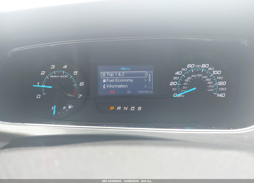 2013 FORD TAURUS SEL VIN: 1FAHP2E82DG195658