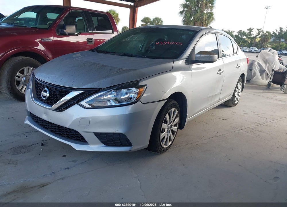 2016 NISSAN SENTRA VIN: 3N1AB7AP5GY288586