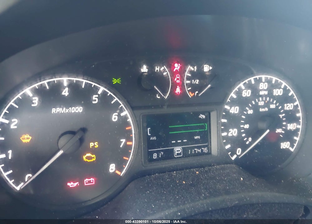 2016 NISSAN SENTRA VIN: 3N1AB7AP5GY288586