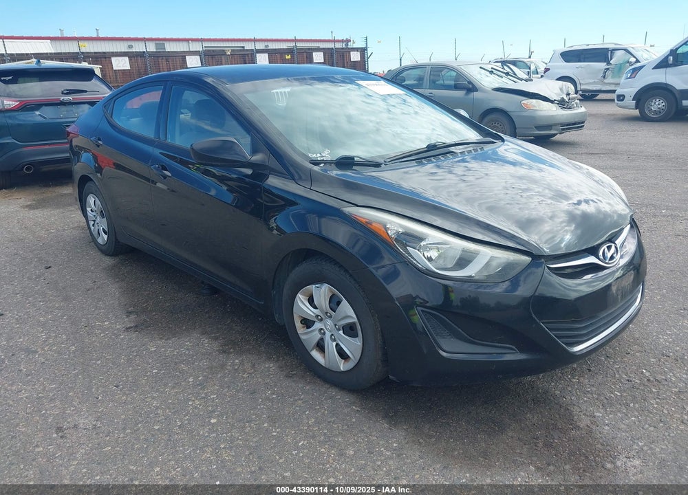 2016 HYUNDAI ELANTRA SE VIN: 5NPDH4AE4GH788810