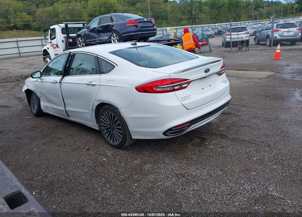 2018 FORD FUSION TITANIUM VIN: 3FA6P0D96JR188514