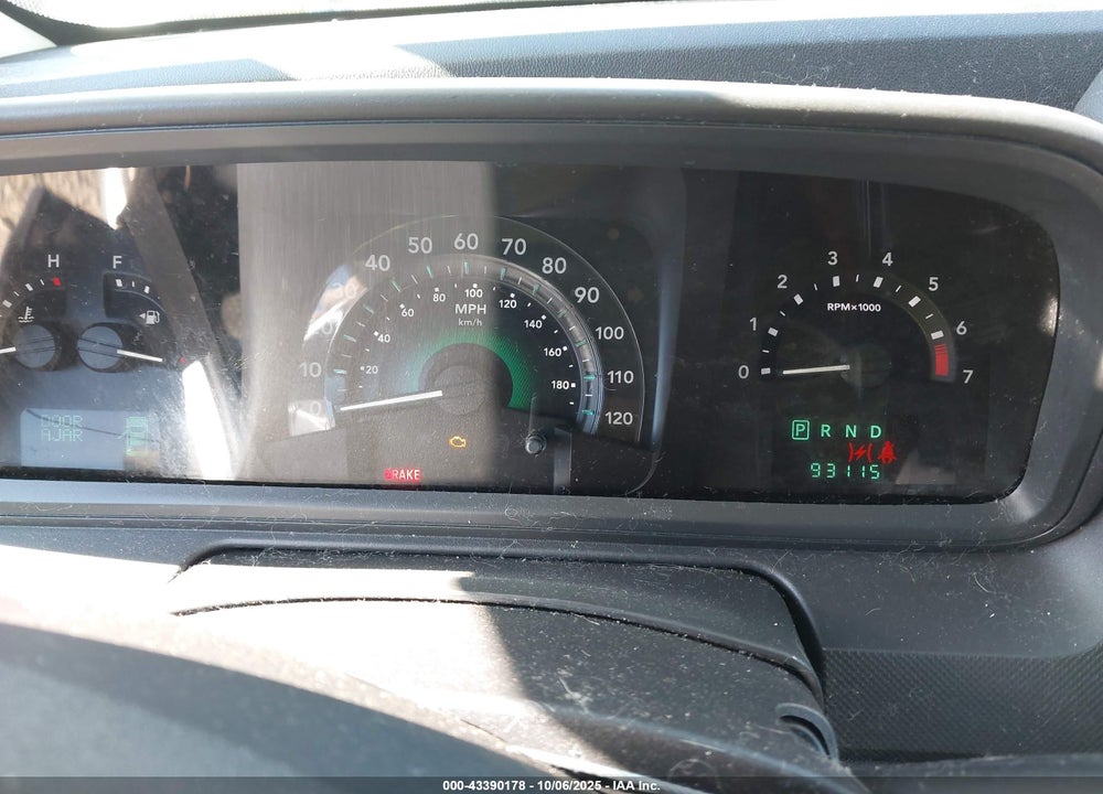 2010 DODGE JOURNEY VIN: 3D4PH5FV9AT225936