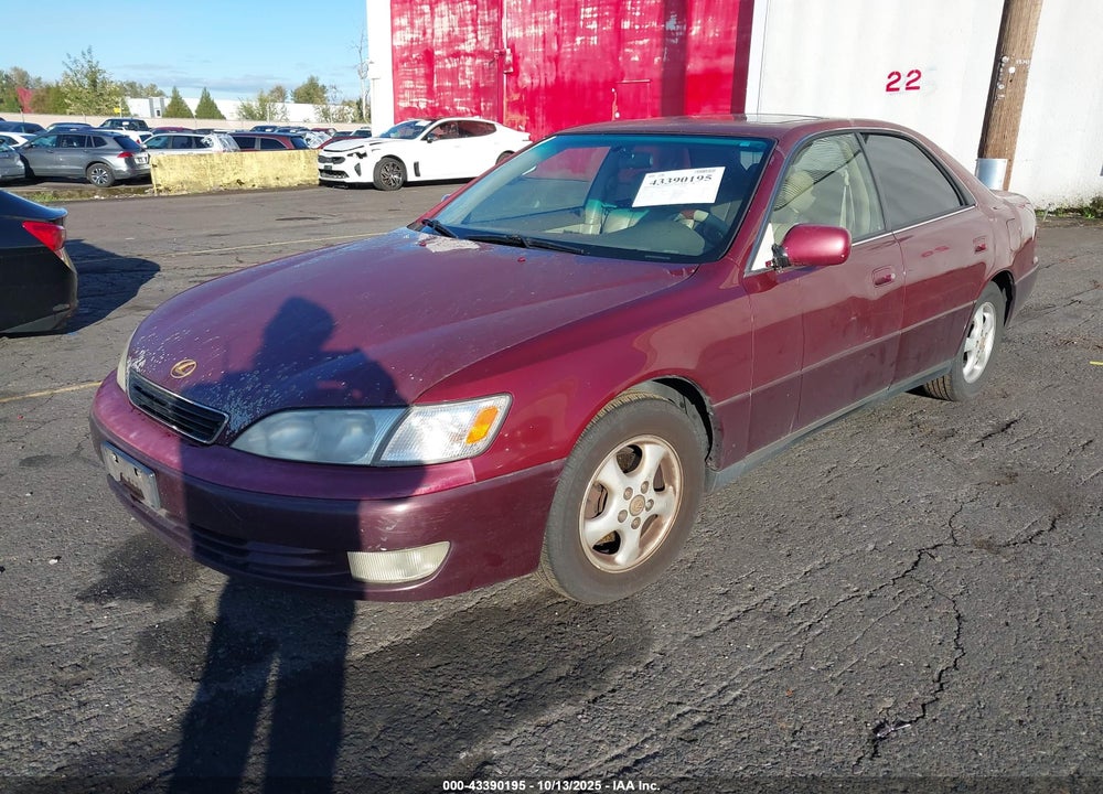 1998 LEXUS ES VIN: JT8BF28G3W0110035