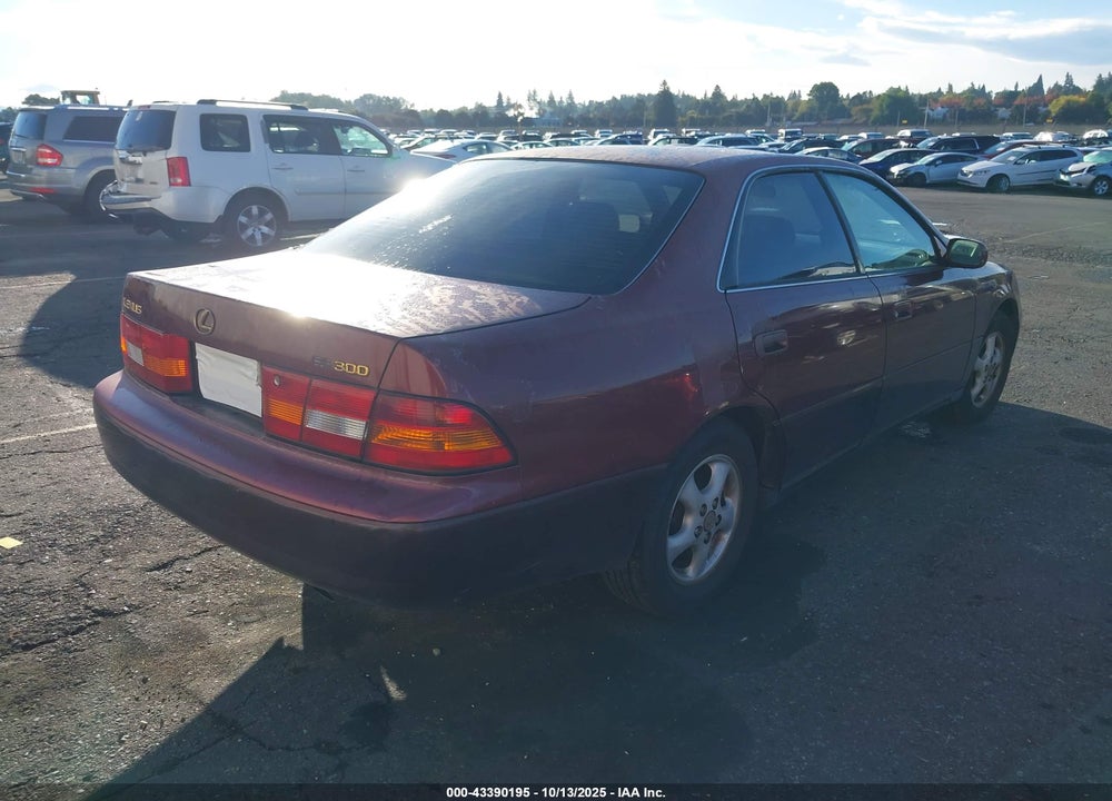 1998 LEXUS ES VIN: JT8BF28G3W0110035