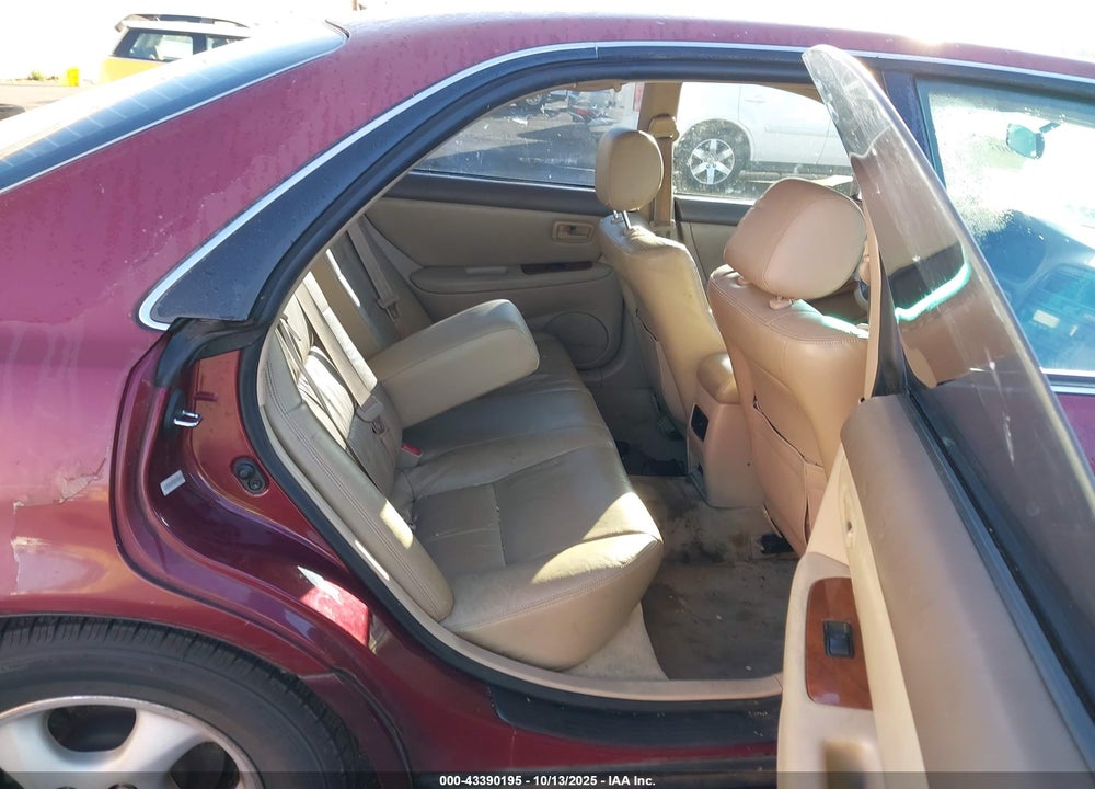 1998 LEXUS ES VIN: JT8BF28G3W0110035