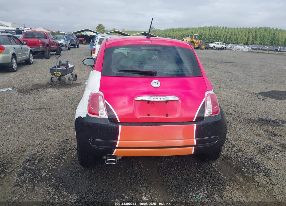 2012 FIAT 500 POP VIN: 3C3CFFAR6CT188899