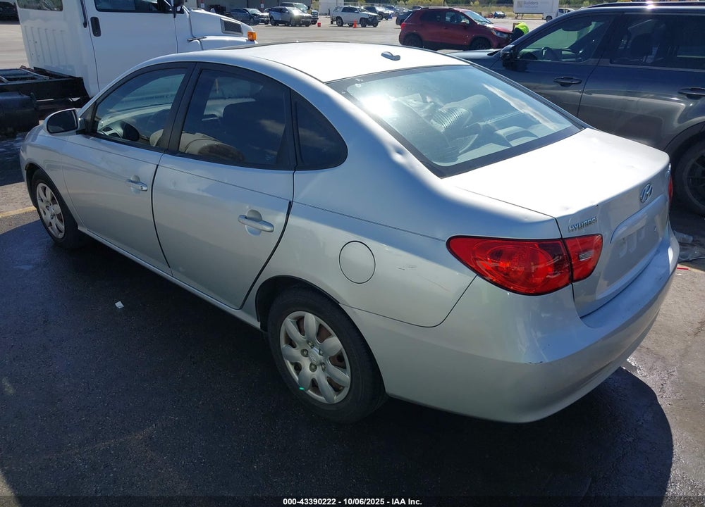 2008 HYUNDAI ELANTRA VIN: KMHDU46D68U275153