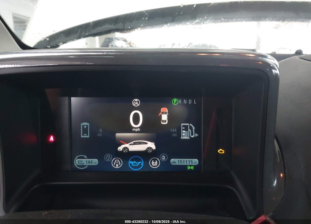 2013 CHEVROLET VOLT VIN: 1G1RD6E46DU124131