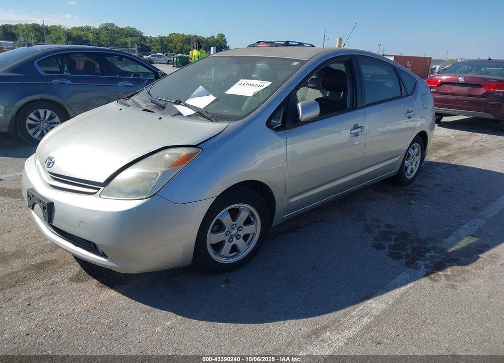 2004 TOYOTA PRIUS VIN: JTDKB20U540062291