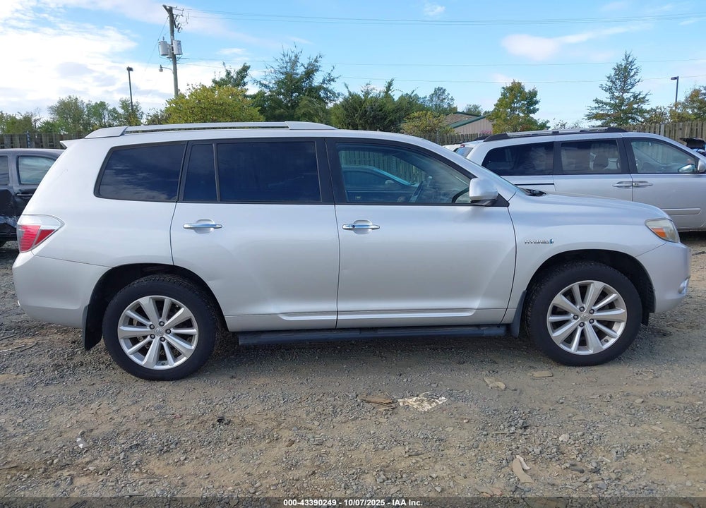 2009 TOYOTA HIGHLANDER HYBRID VIN: JTEEW44A092034161