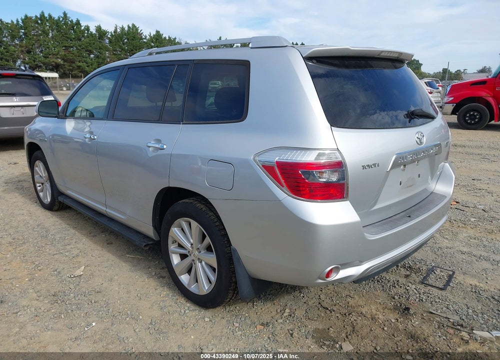2009 TOYOTA HIGHLANDER HYBRID VIN: JTEEW44A092034161