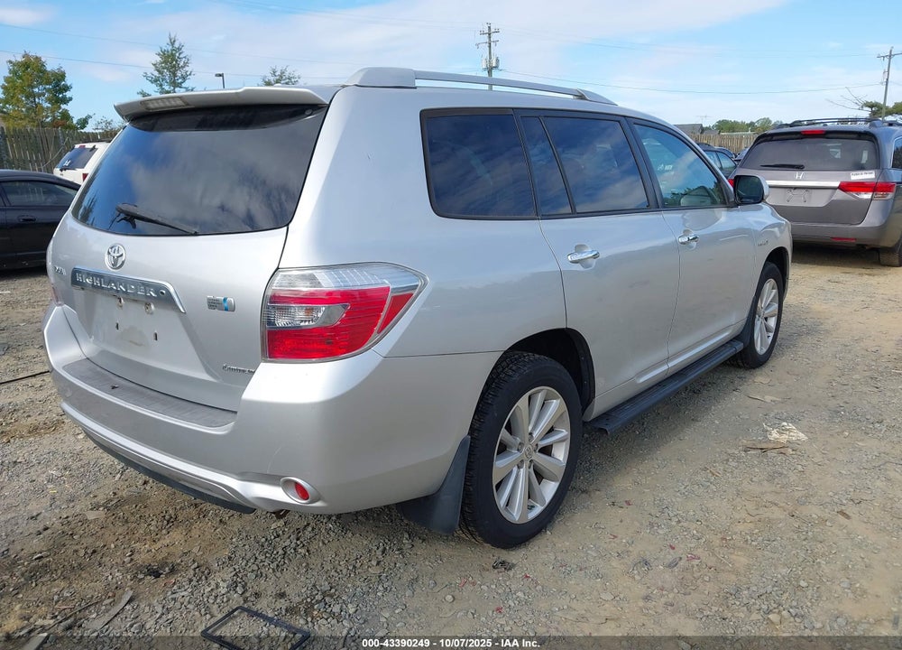 2009 TOYOTA HIGHLANDER HYBRID VIN: JTEEW44A092034161