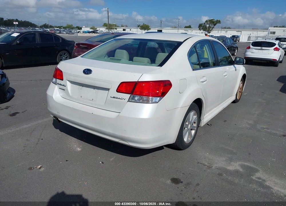 2013 SUBARU LEGACY VIN: 4S3BMCG68D3044132