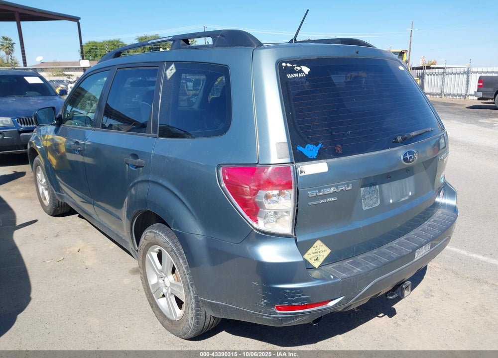 2012 SUBARU FORESTER VIN: JF2SHABC8CH432356
