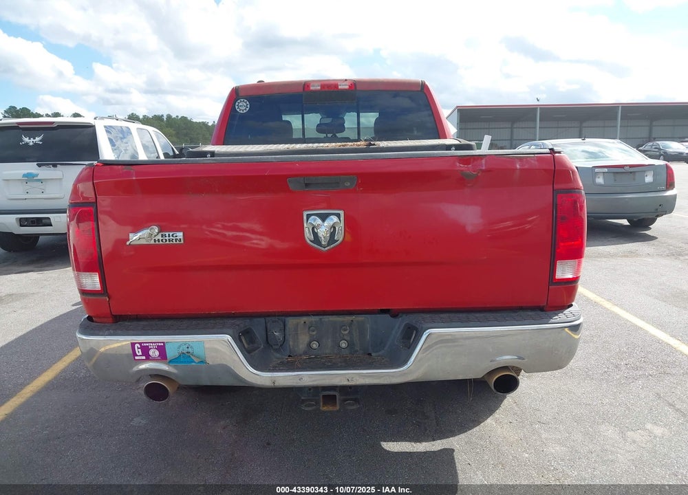 2016 RAM 1500 BIG HORN VIN: 1C6RR6GT8GS163307