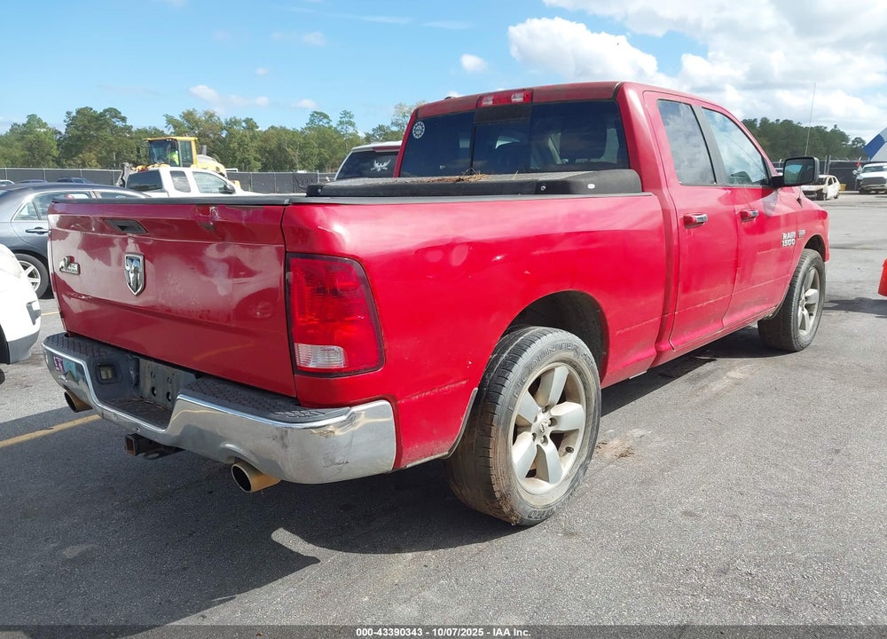 2016 RAM 1500 BIG HORN VIN: 1C6RR6GT8GS163307
