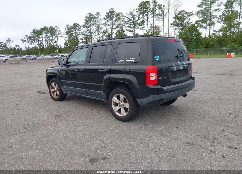 2013 JEEP PATRIOT VIN: 1C4NJRFB6DD180650