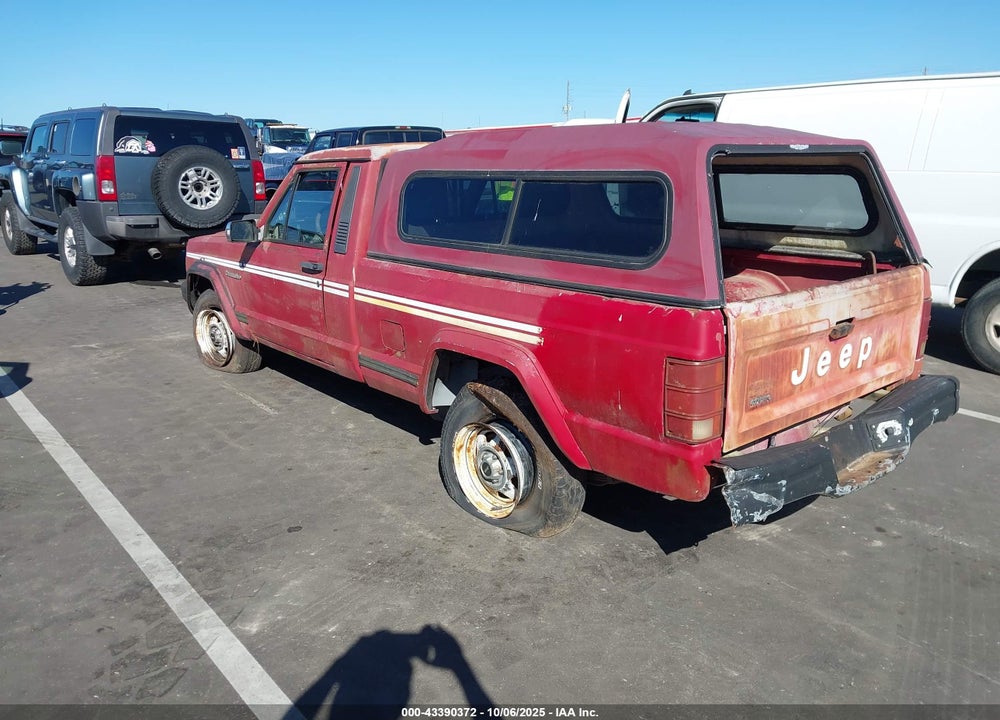 1988 JEEP COMANCHE VIN: 1JTMW64P4JT256005