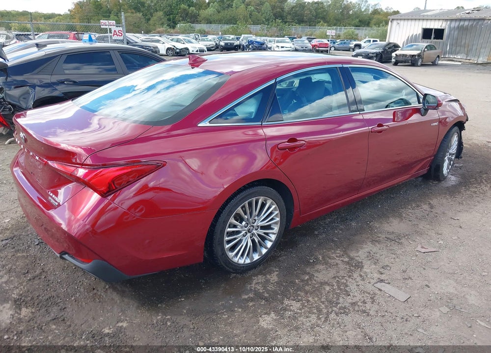 2019 TOYOTA AVALON HYBRID VIN: 4T1B21FB1KU002171