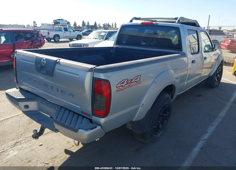 2002 NISSAN FRONTIER SC-V6 VIN: 1N6MD29Y62C356526