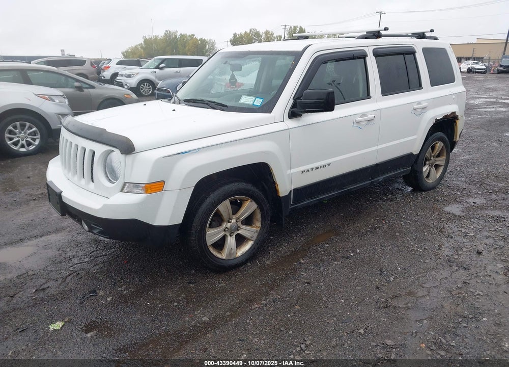 2012 JEEP PATRIOT VIN: 1C4NJRFB8CD718201