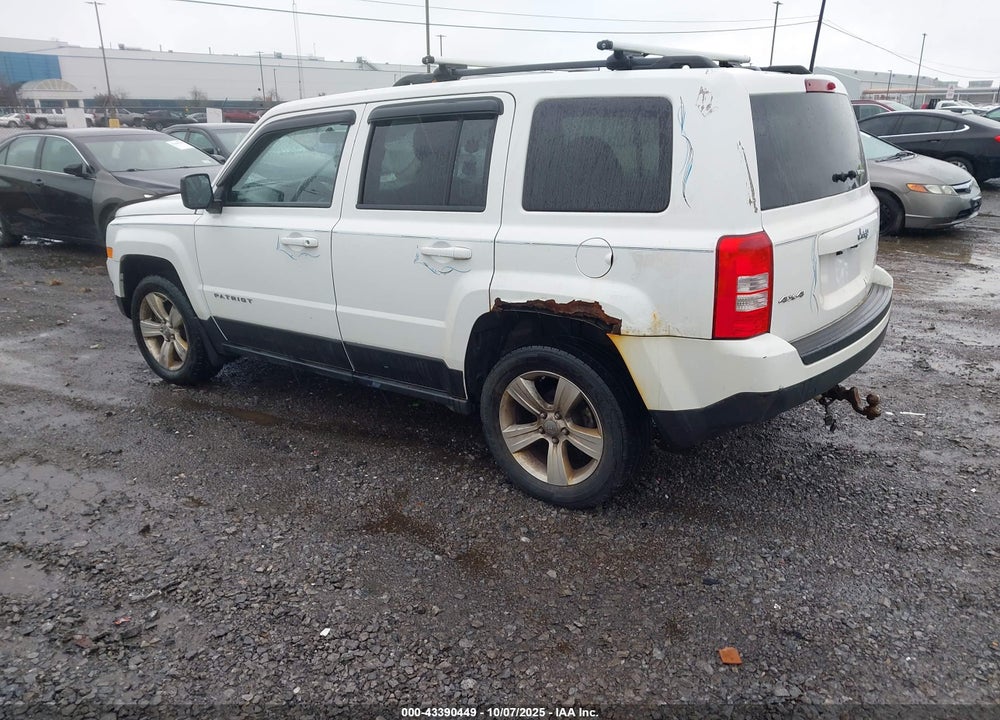 2012 JEEP PATRIOT VIN: 1C4NJRFB8CD718201
