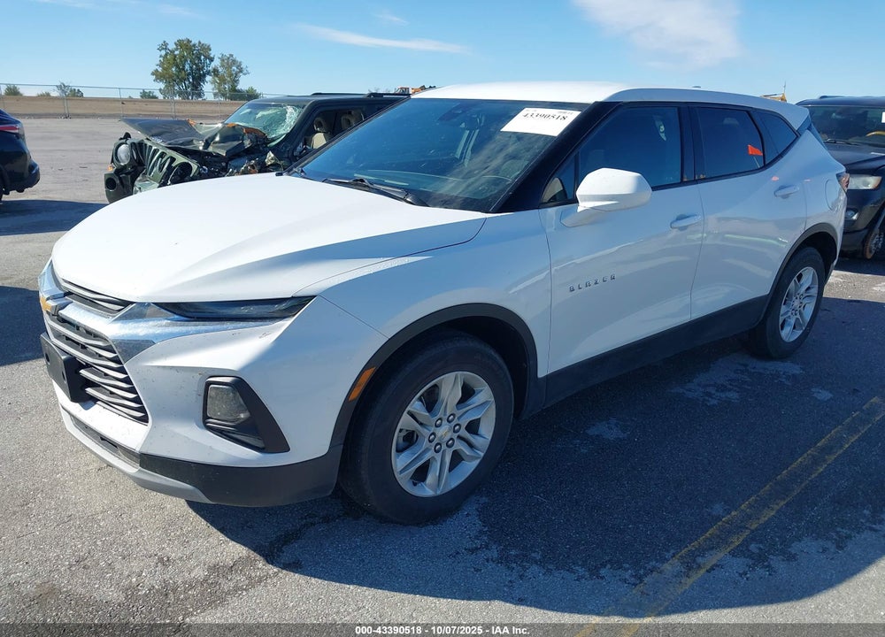2022 CHEVROLET BLAZER VIN: 3GNKBHR46NS151164