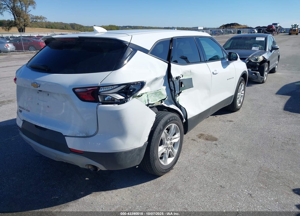 2022 CHEVROLET BLAZER VIN: 3GNKBHR46NS151164