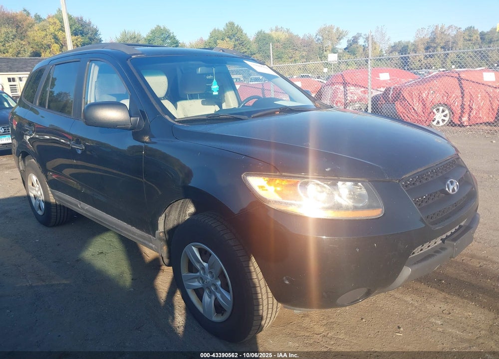 2009 HYUNDAI SANTA FE GLS VIN: 5NMSG73D19H317245