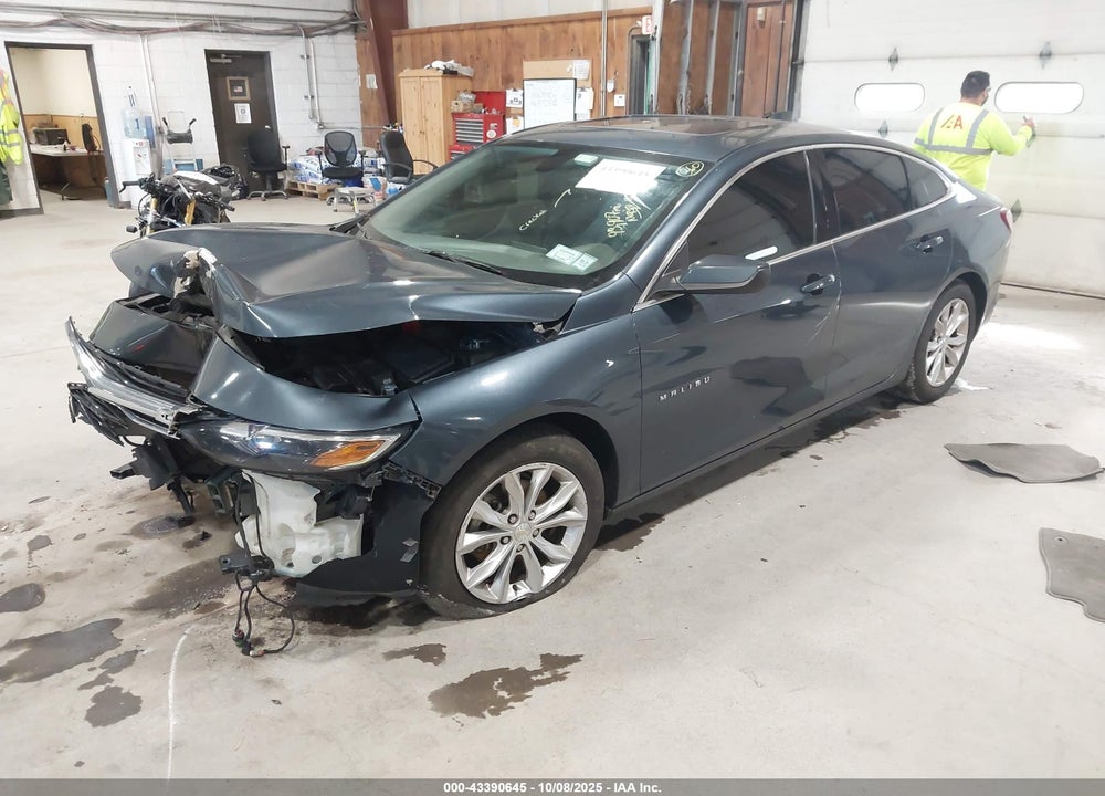 2020 CHEVROLET MALIBU FWD LT VIN: 1G1ZD5ST9LF045321