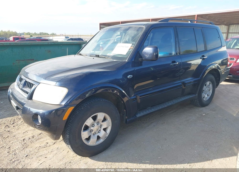 2003 MITSUBISHI MONTERO 20TH ANNIVERSARY/LIMITED VIN: JA4NW51S03J035907