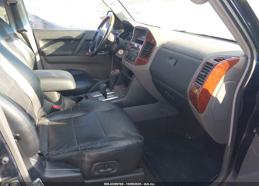 2003 MITSUBISHI MONTERO 20TH ANNIVERSARY/LIMITED VIN: JA4NW51S03J035907