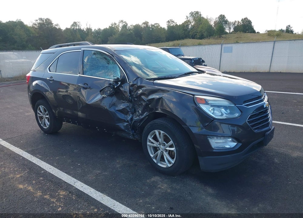 2016 CHEVROLET EQUINOX LT VIN: 2GNALCEK9G6338223