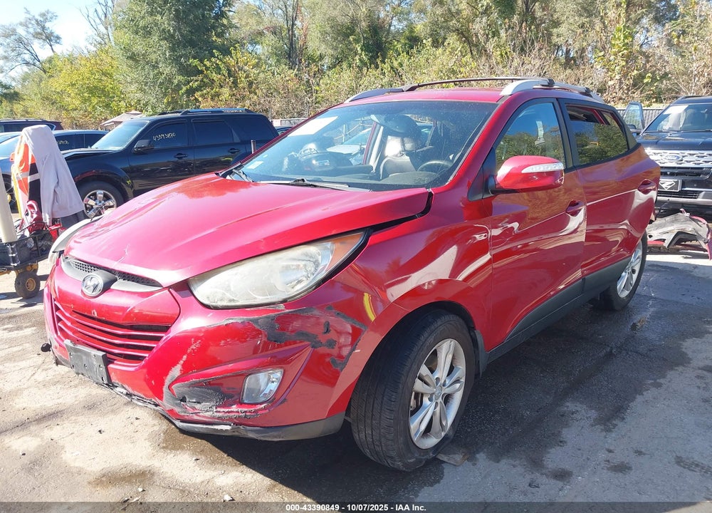 2013 HYUNDAI TUCSON GLS VIN: KM8JUCAC7DU616873